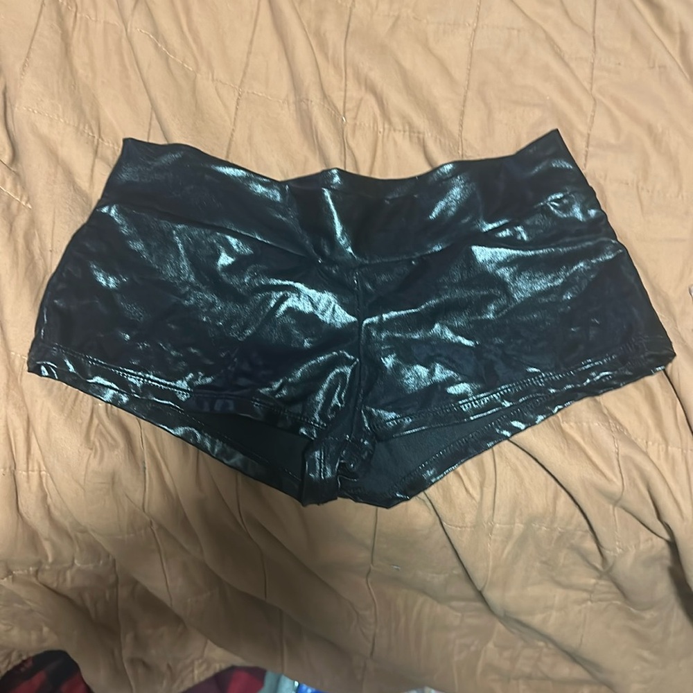 BLACK BOOTY SHORTS BODY RAGE INTIMATES ONE SIZE COSPLAY DRESS UP